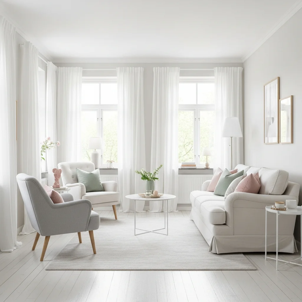 Create the Illusion with Light Colors