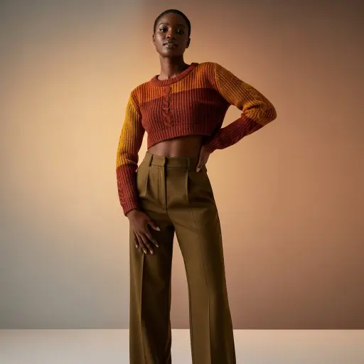 Faux Fur Coat with Skinny Jeans