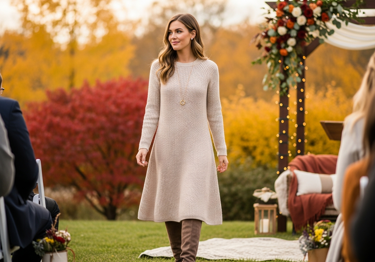 Knit Sweater Dress