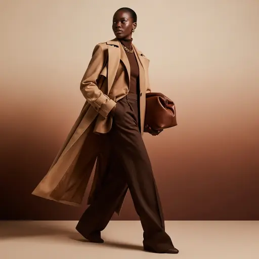  Monochrome Brown Ensemble