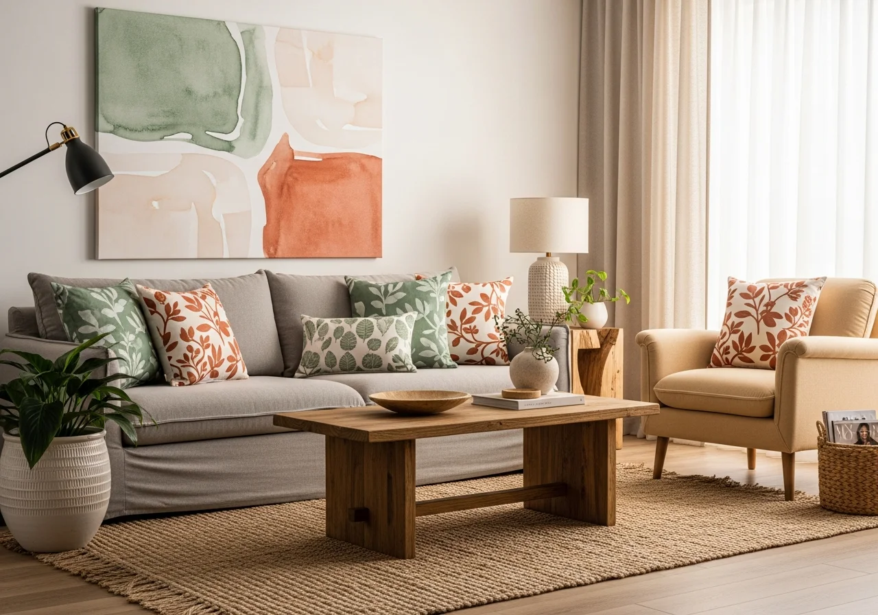 Organic Patterns with Earth Tones