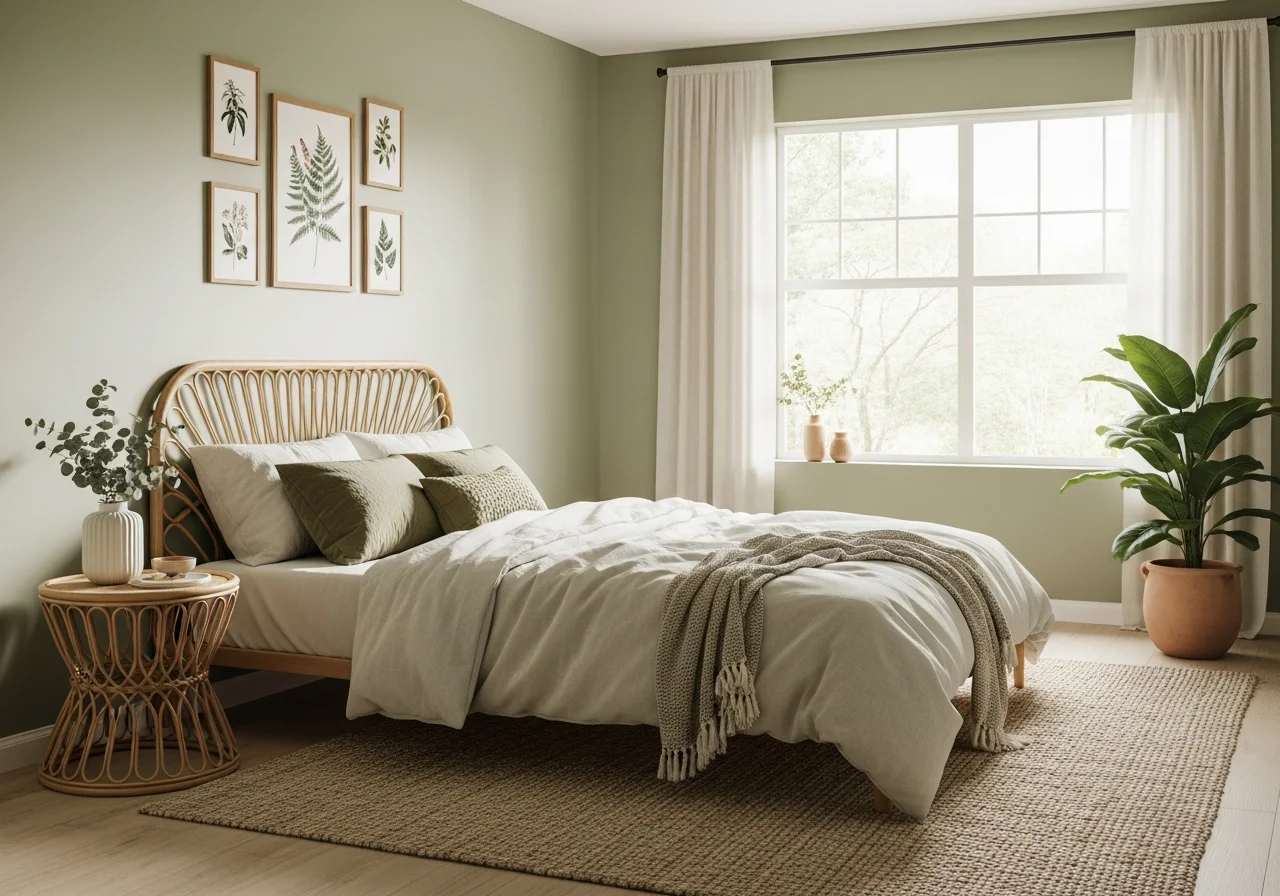 Sage Green and Olive