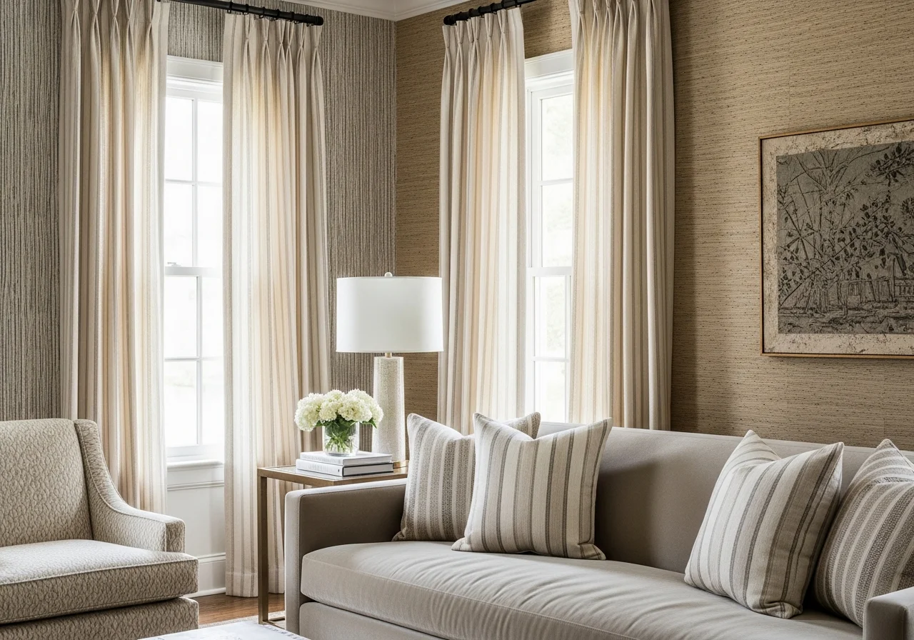 Subtle Stripes and Texture Mixing