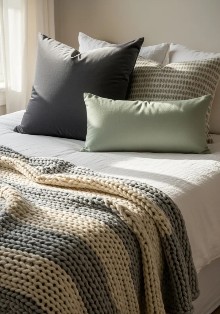 Throw Blankets and Cushions