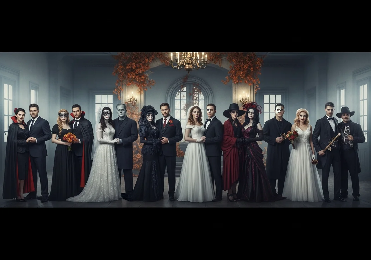 11 Halloween Wedding Costume Ideas for Couples Who Love to Stand Out