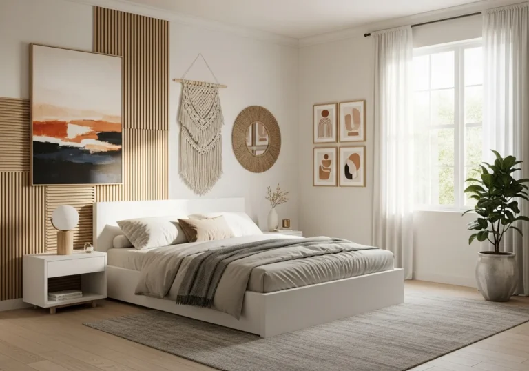 15 Bedroom Wall Decor 2026 Ideas for Modern, Cozy, Boho, and Minimalist Bedrooms