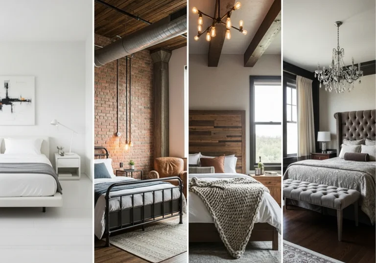 15 Mens Bedroom Ideas 2026 with Modern Minimalist, Rustic, Industrial and Luxurious Design Styles