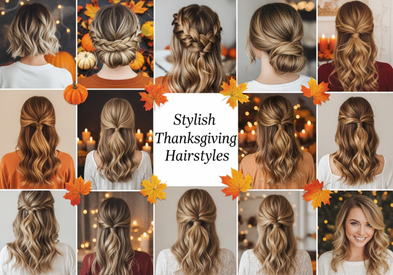 15 Stylish Thanksgiving Hairstyles to Elevate Your Festive Look