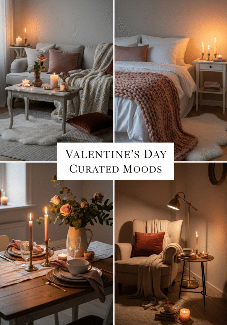 15 Valentine’s Day Curated Moods & Cinematic Decor
