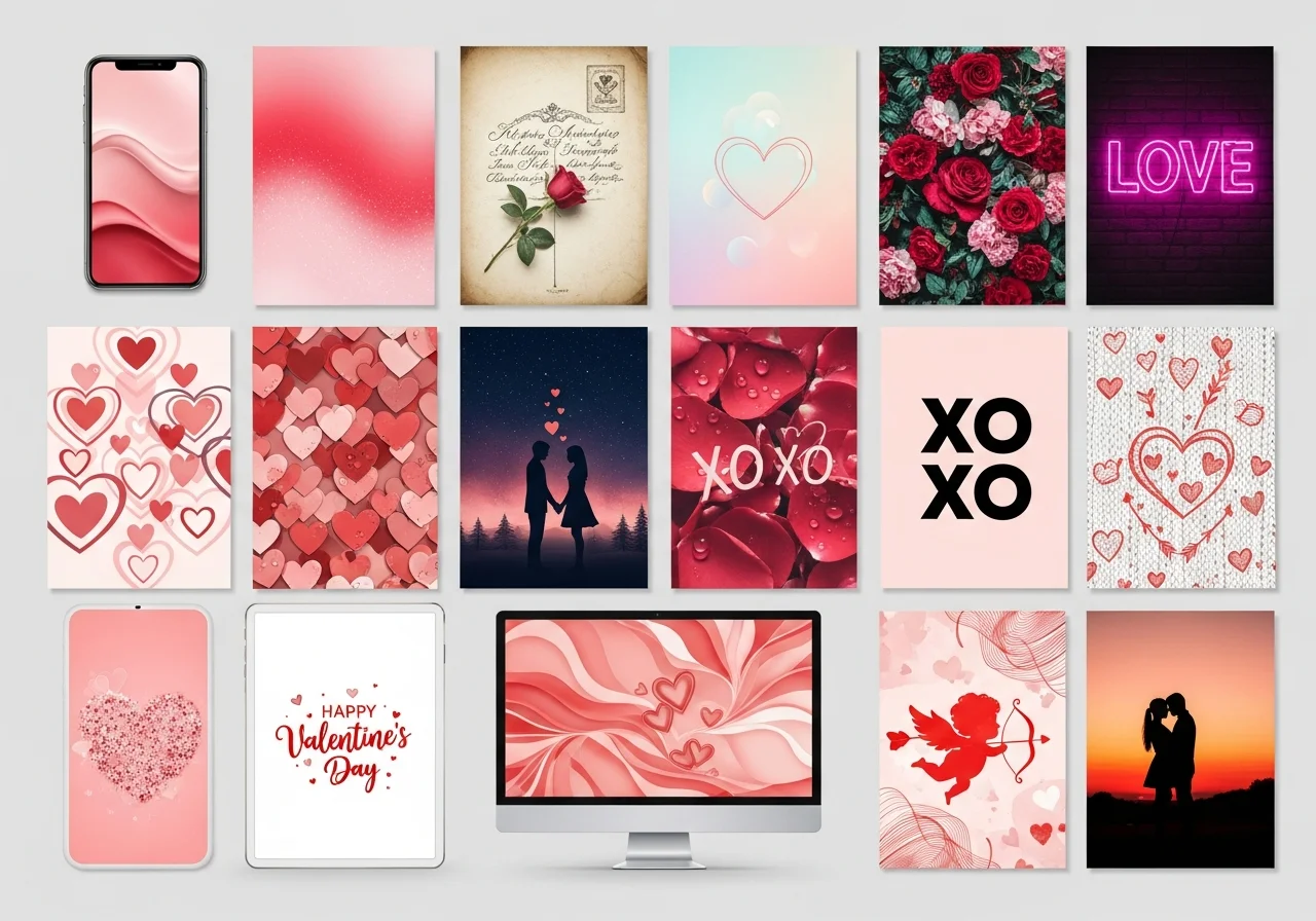 15 Valentine's Day Wallpaper Aesthetic for a Romantic Digital Vibe
