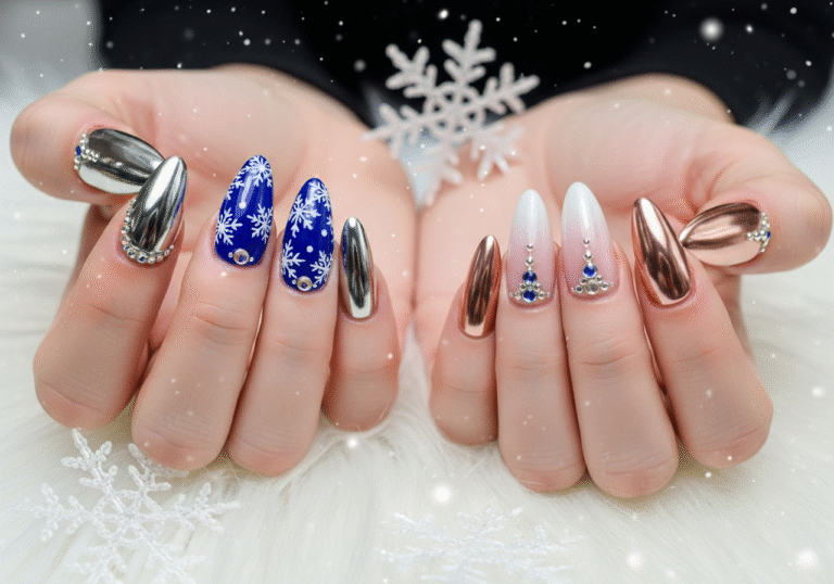 15 Winter Acrylic Nails