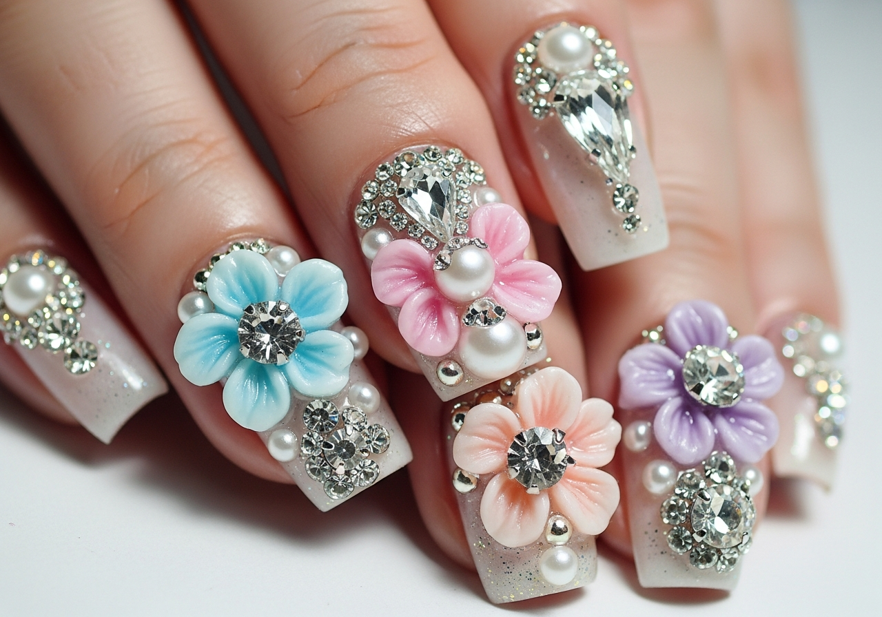 3D Embellishments and Texture