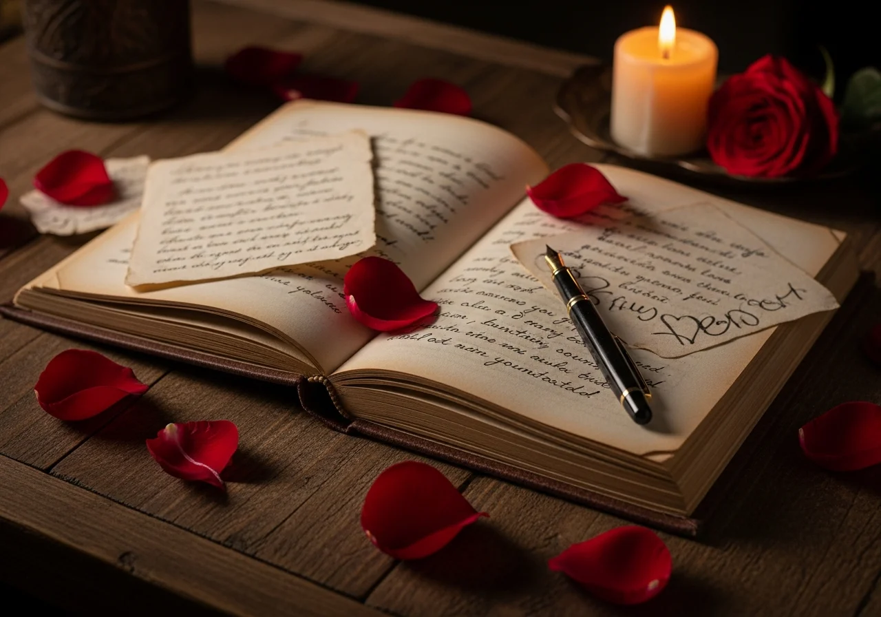 A Custom Love Letter Book