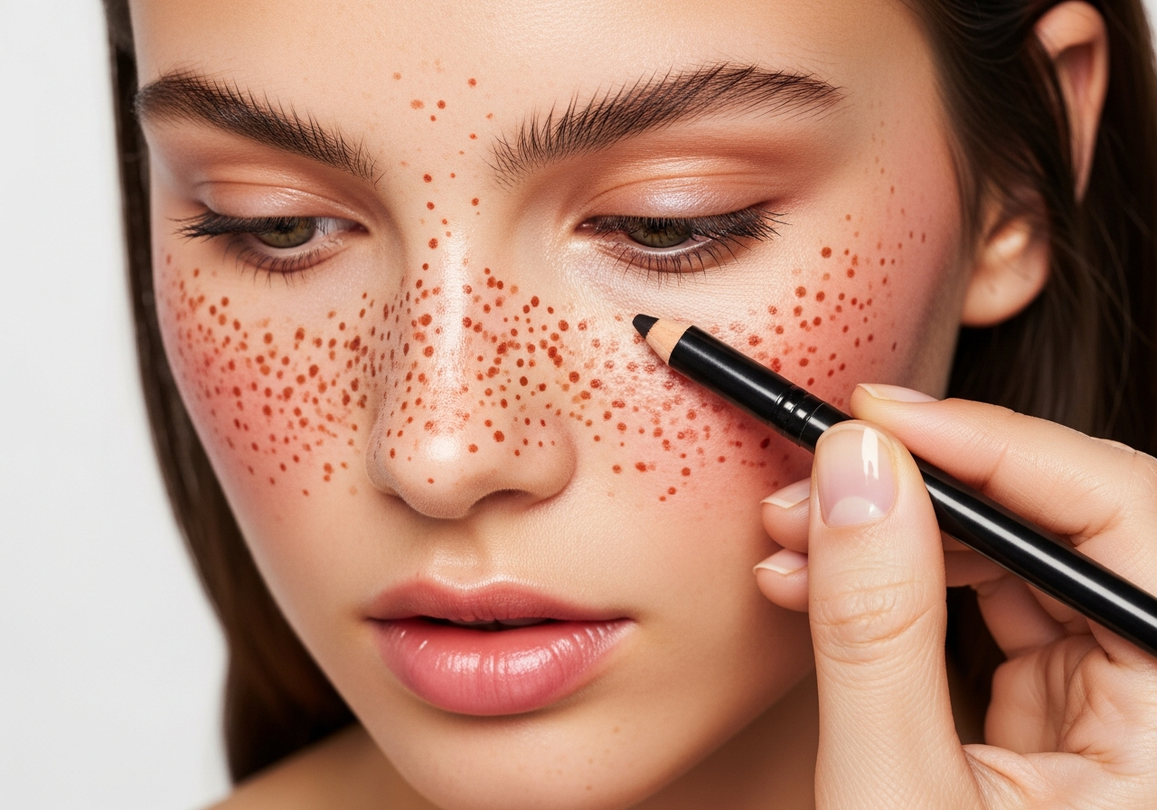 Adding Playful Freckles