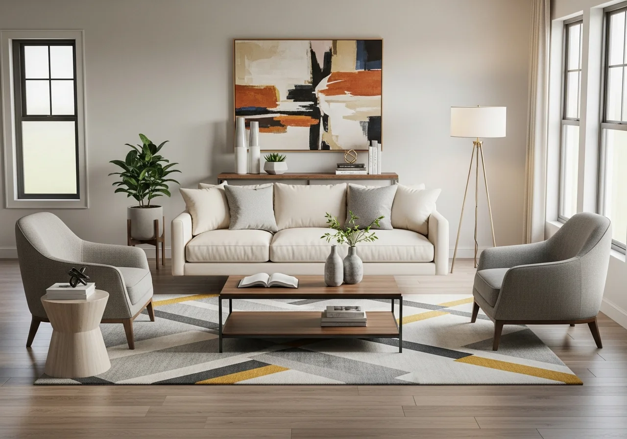 Arrange Furniture Away From Walls