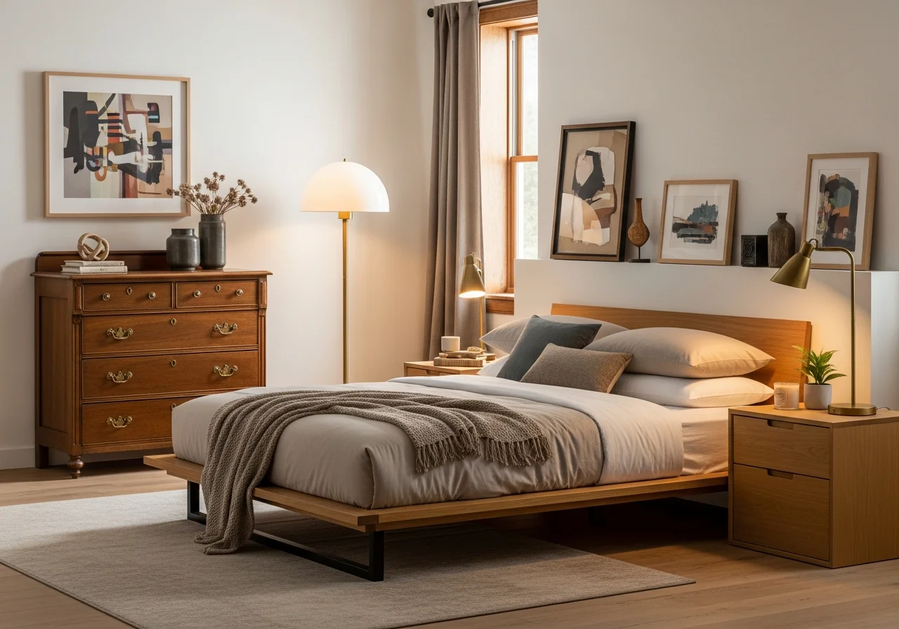 Blend Vintage Elements with Modern Sensibilities