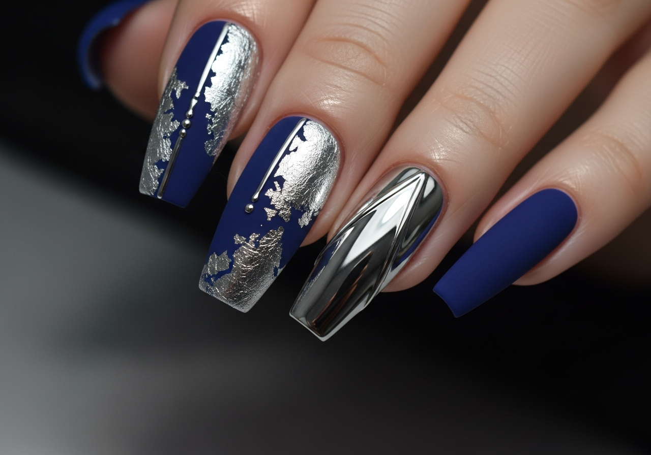 Blue and Silver Combinations