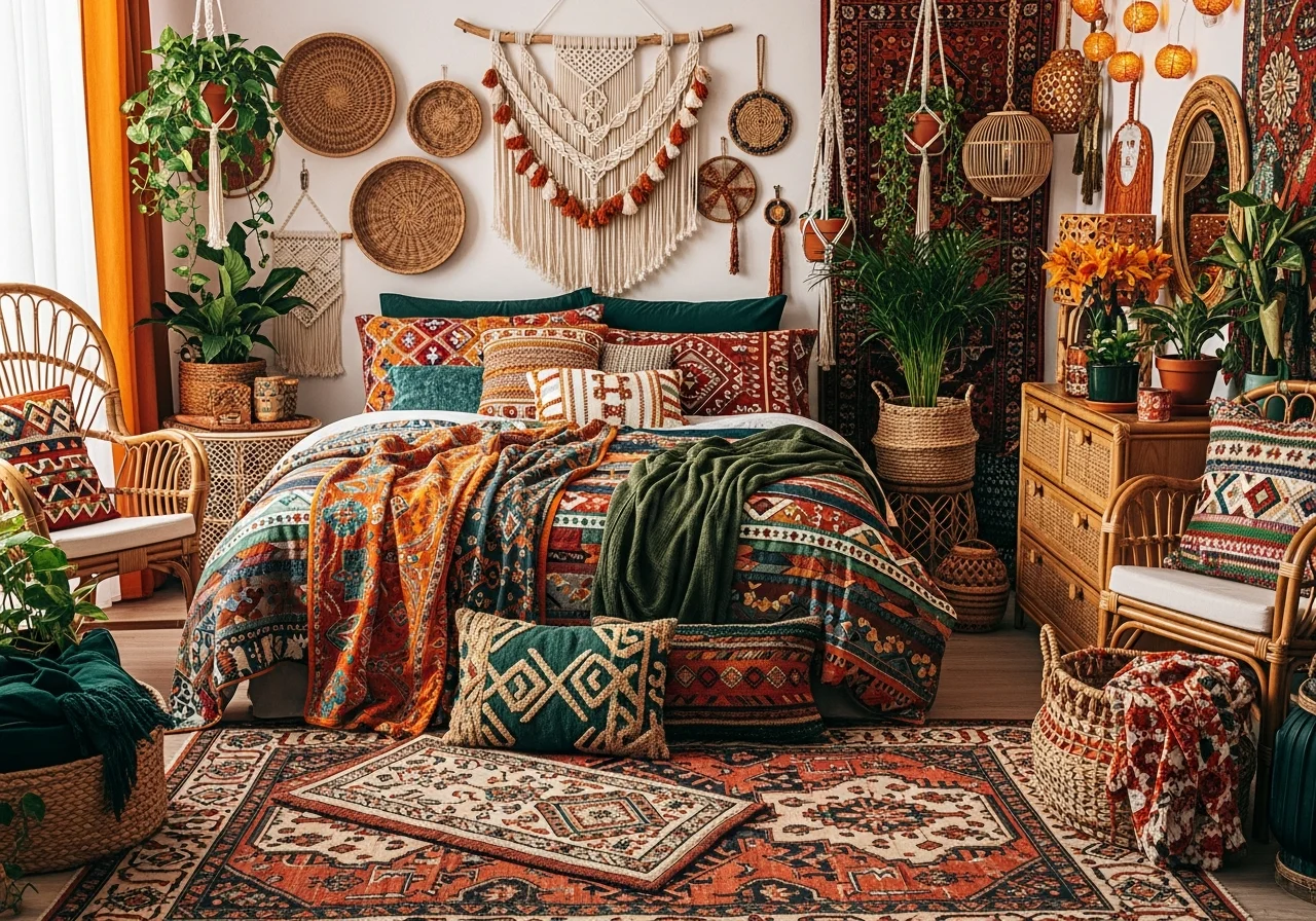 Bohemian Bedroom Decor