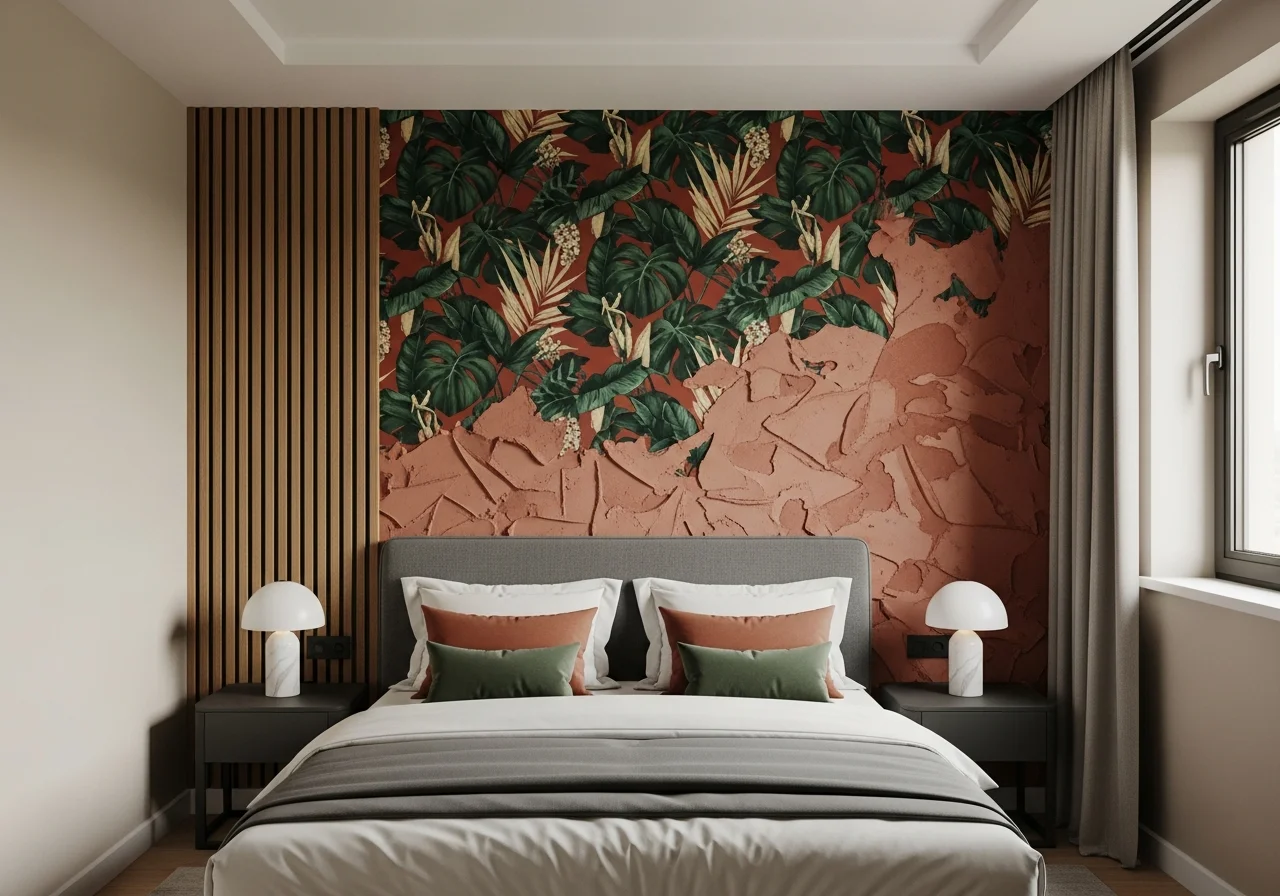 Bold Accent Walls Create Focal Points