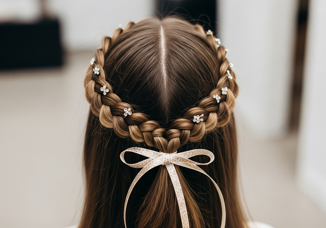 Braided Half-Crown