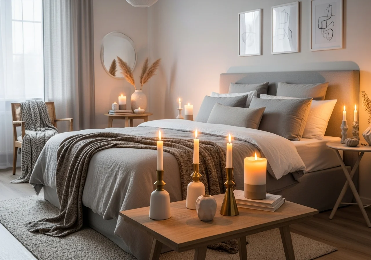 Candle Holders and Scented Elements