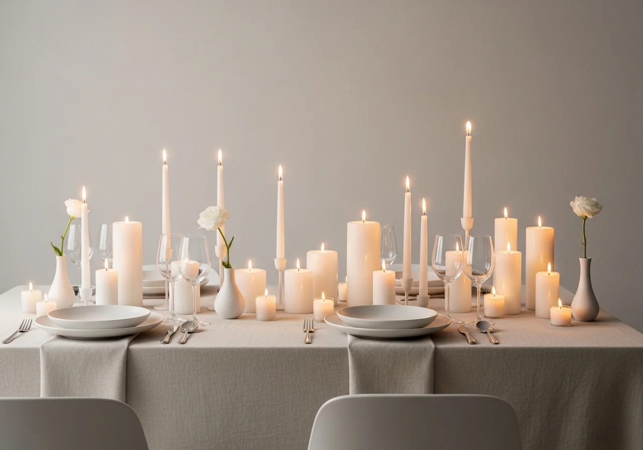 Candlelit Intimate Minimalism