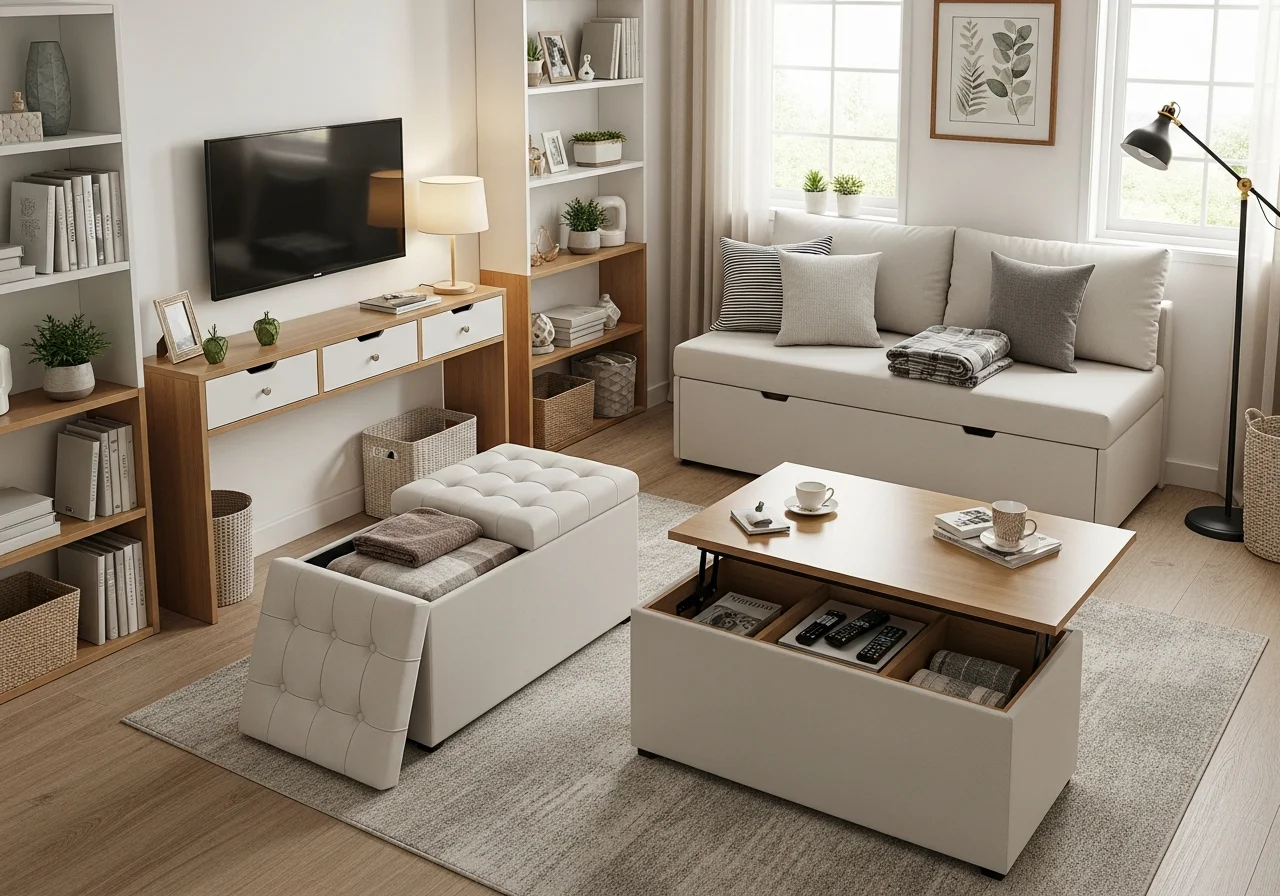 Choose Furniture With Hidden Storage