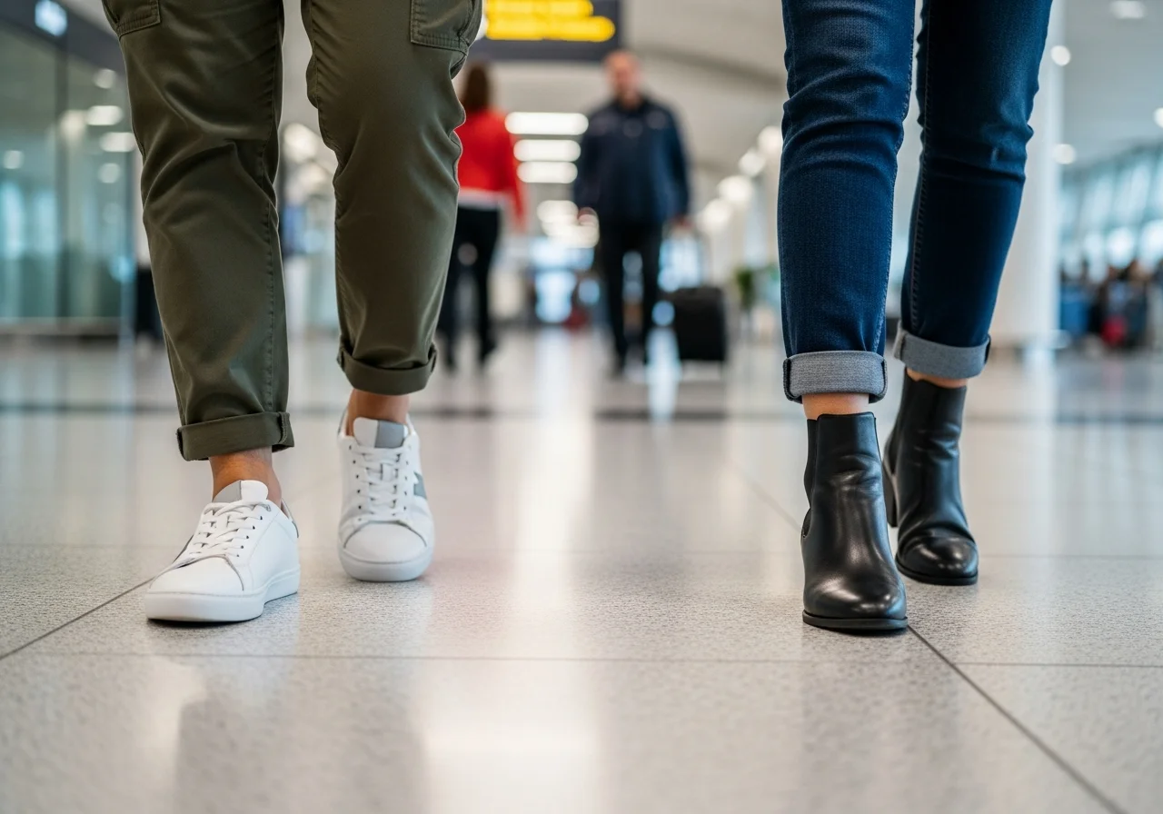 Choose Practical Footwear