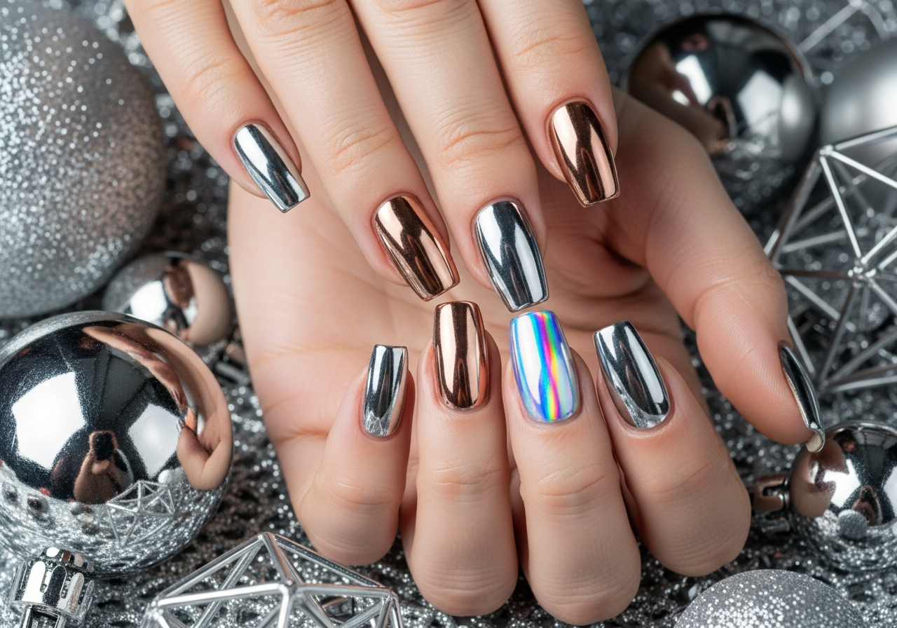 Chrome and Metallic Festive Finishes