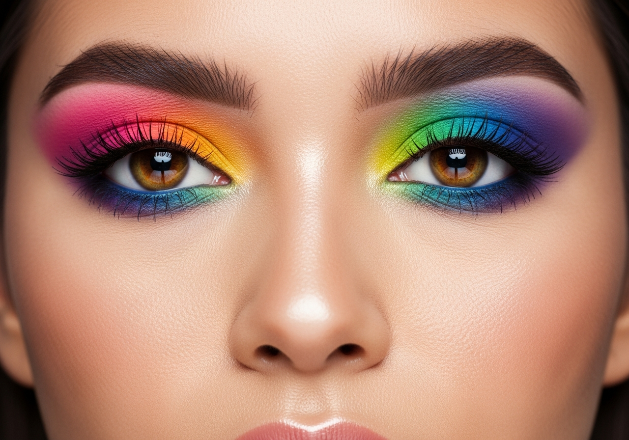 Colorful Eye Makeup Ideas That Brighten Any Occasion