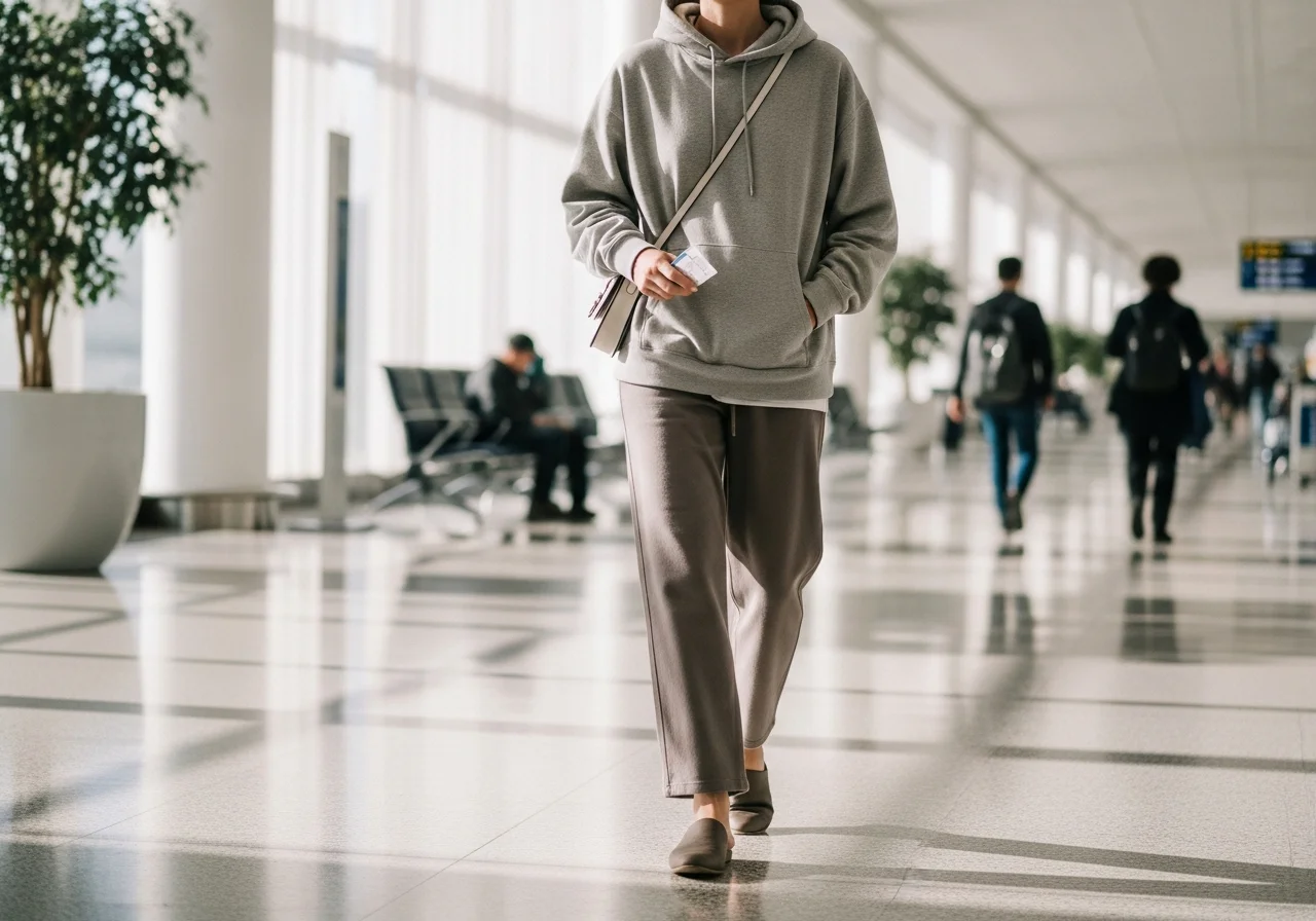 Cozy Hoodie With Relaxed Pants