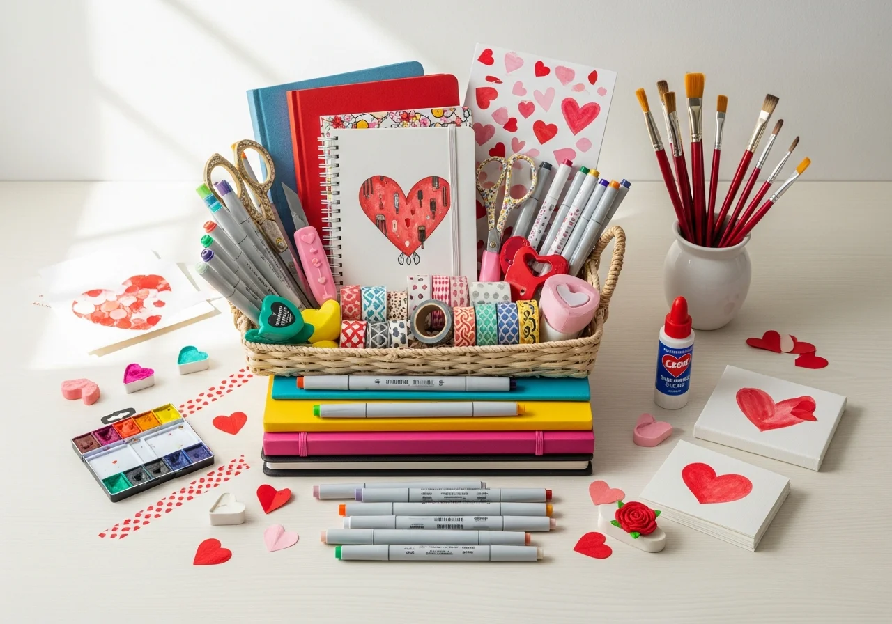 Craft and Creativity Basket