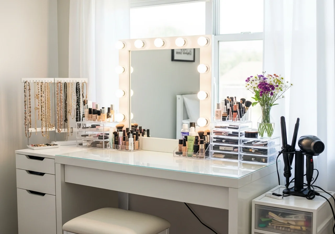 Creating a Vanity or Grooming Station