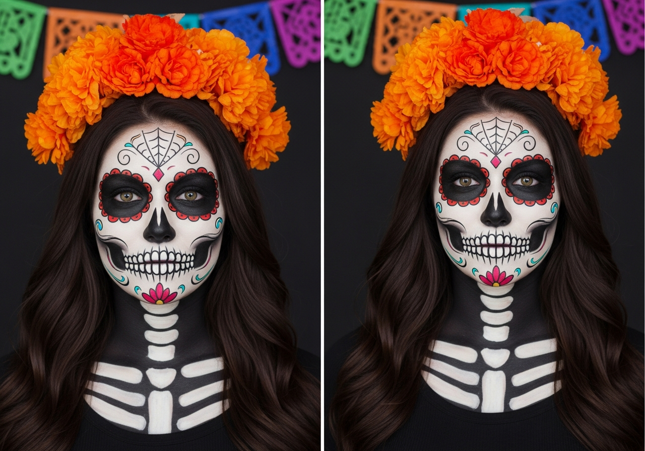 Cultural Respect and Skull Makeup