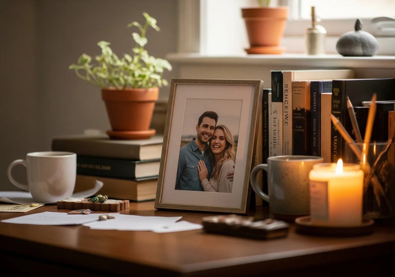 Custom Photo Frame with a Memory
