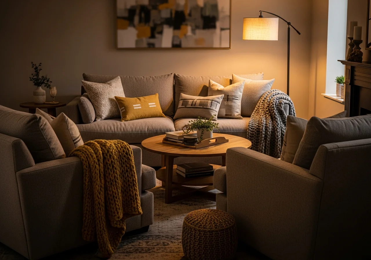 Design Comfortable and Inviting Seating Areas