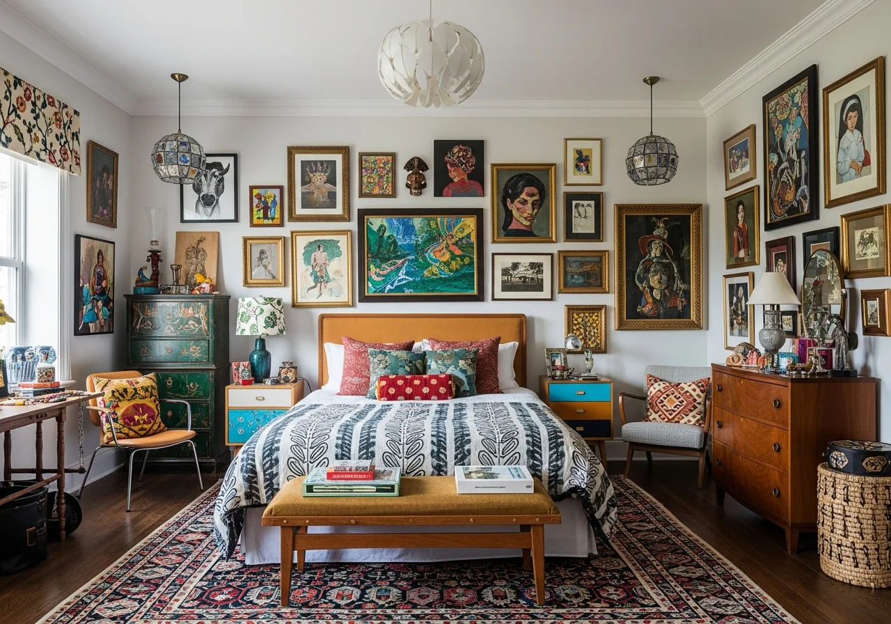 Eclectic Bedroom Ideas