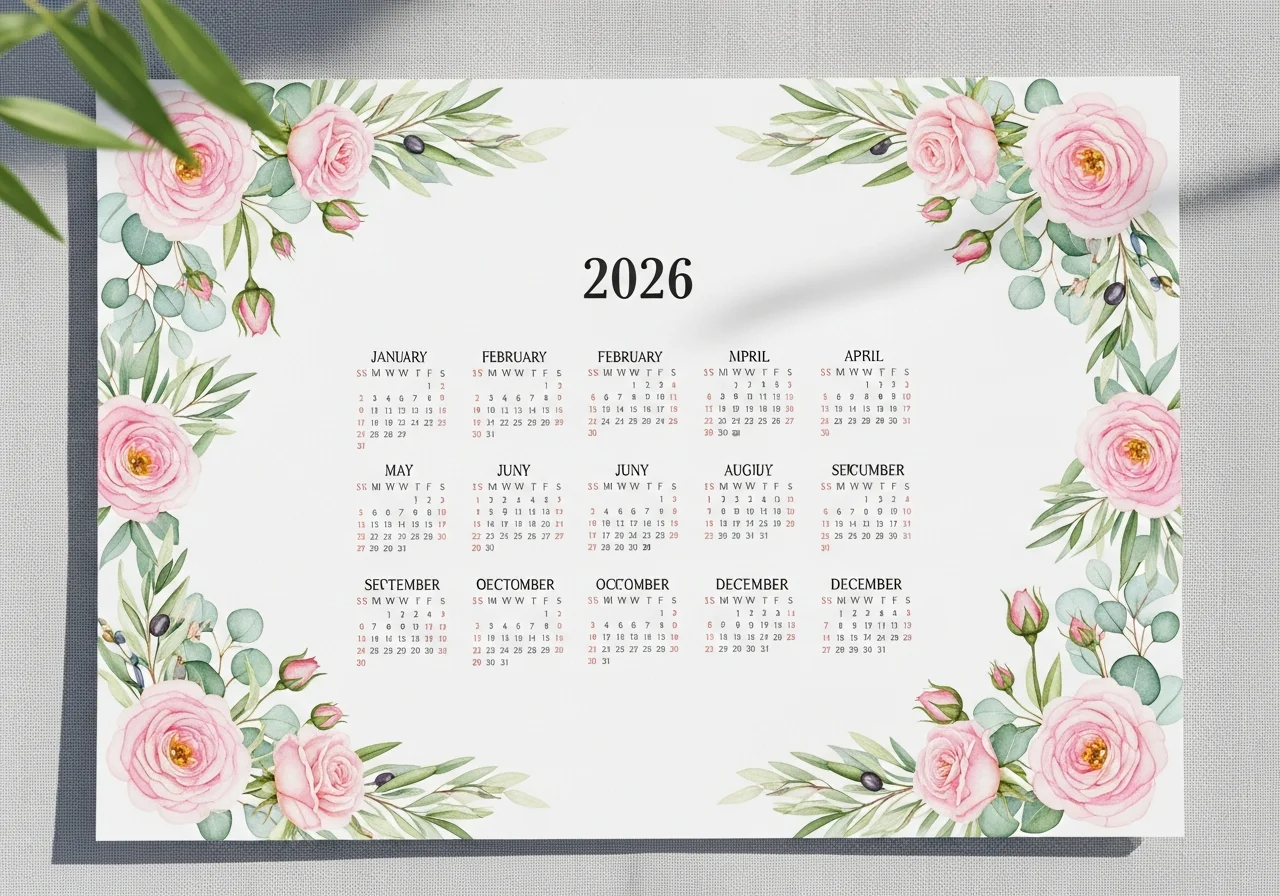 Elegant Floral Border Design