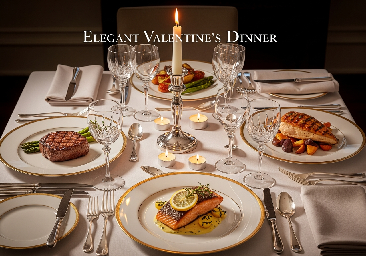 Elegant Valentine’s Day Dinner Ideas for a Romantic Evening