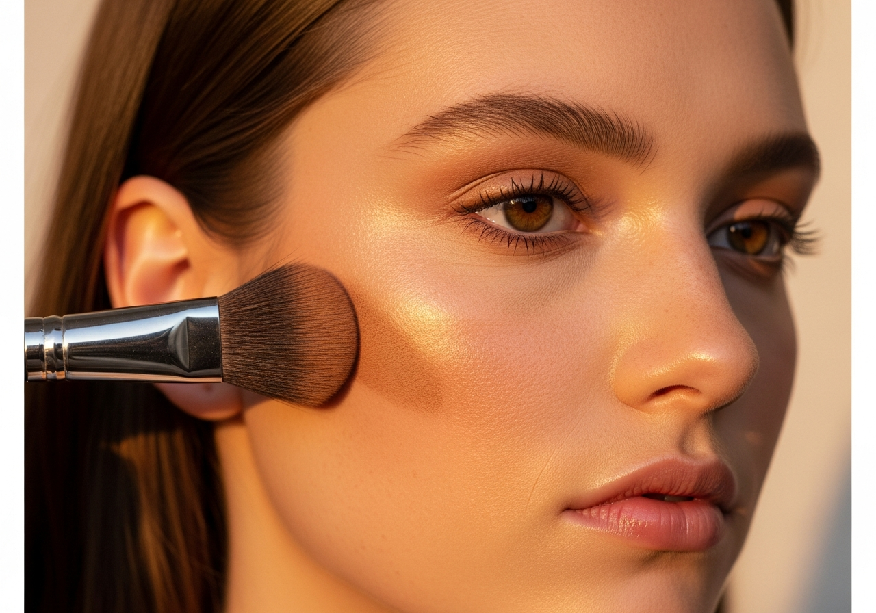 Enhancing with Bronzer and Contour