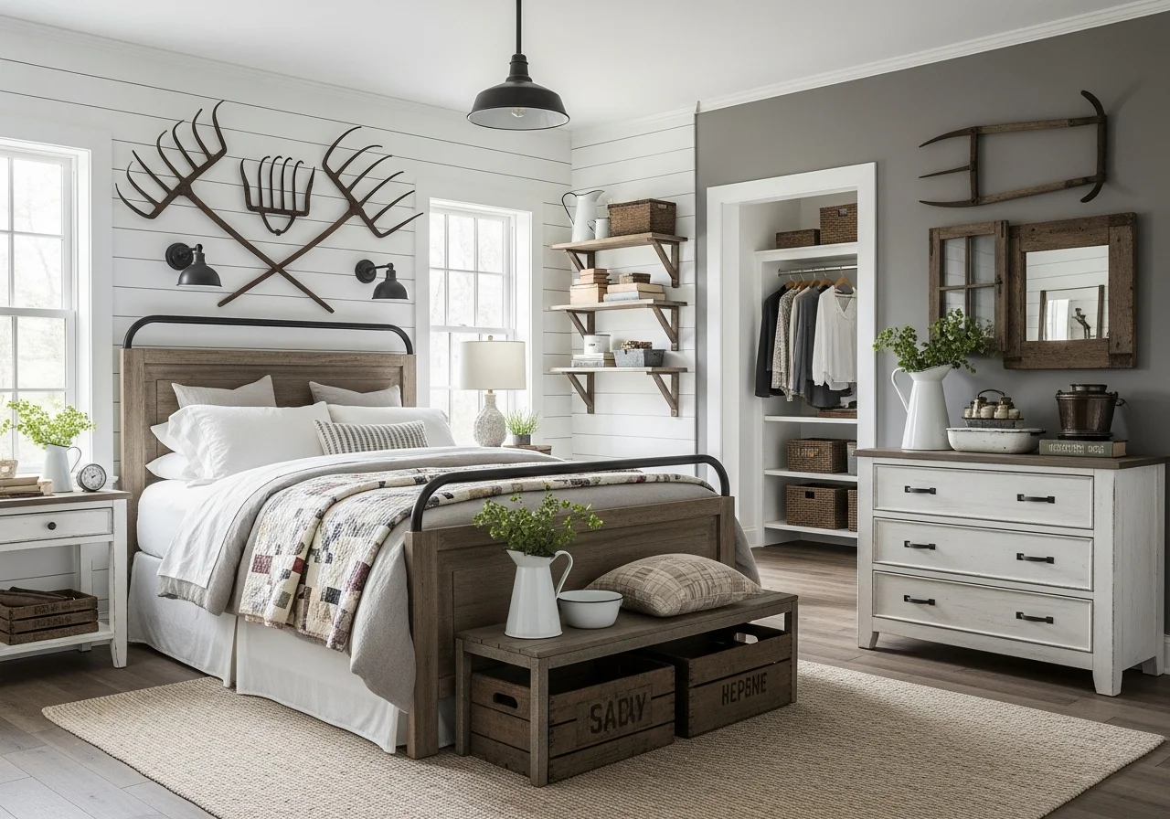 Farmhouse Fresh Bedroom