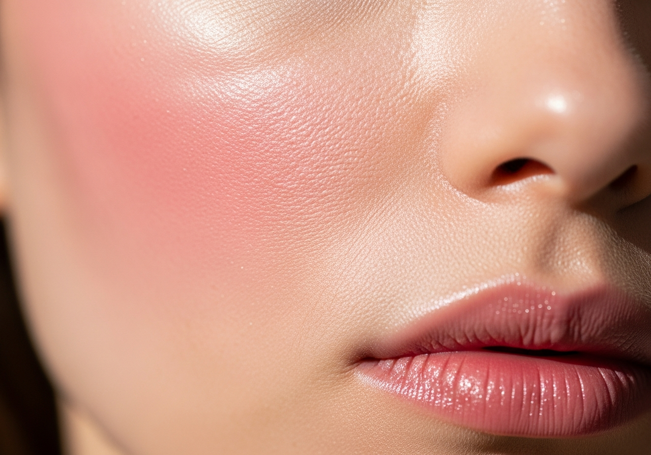 Feathered and Blurred Makeup 