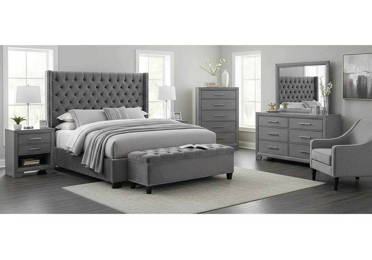 Grey Bedroom Furniture for Cohesive Design