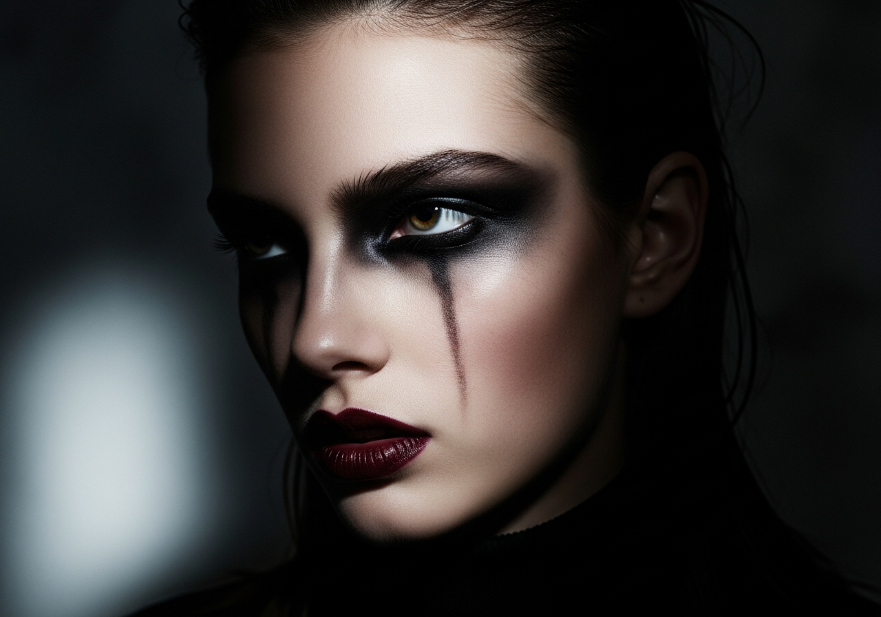 Grunge and Soft Goth Influences