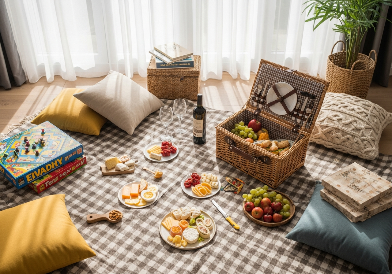 Have an Indoor Picnic