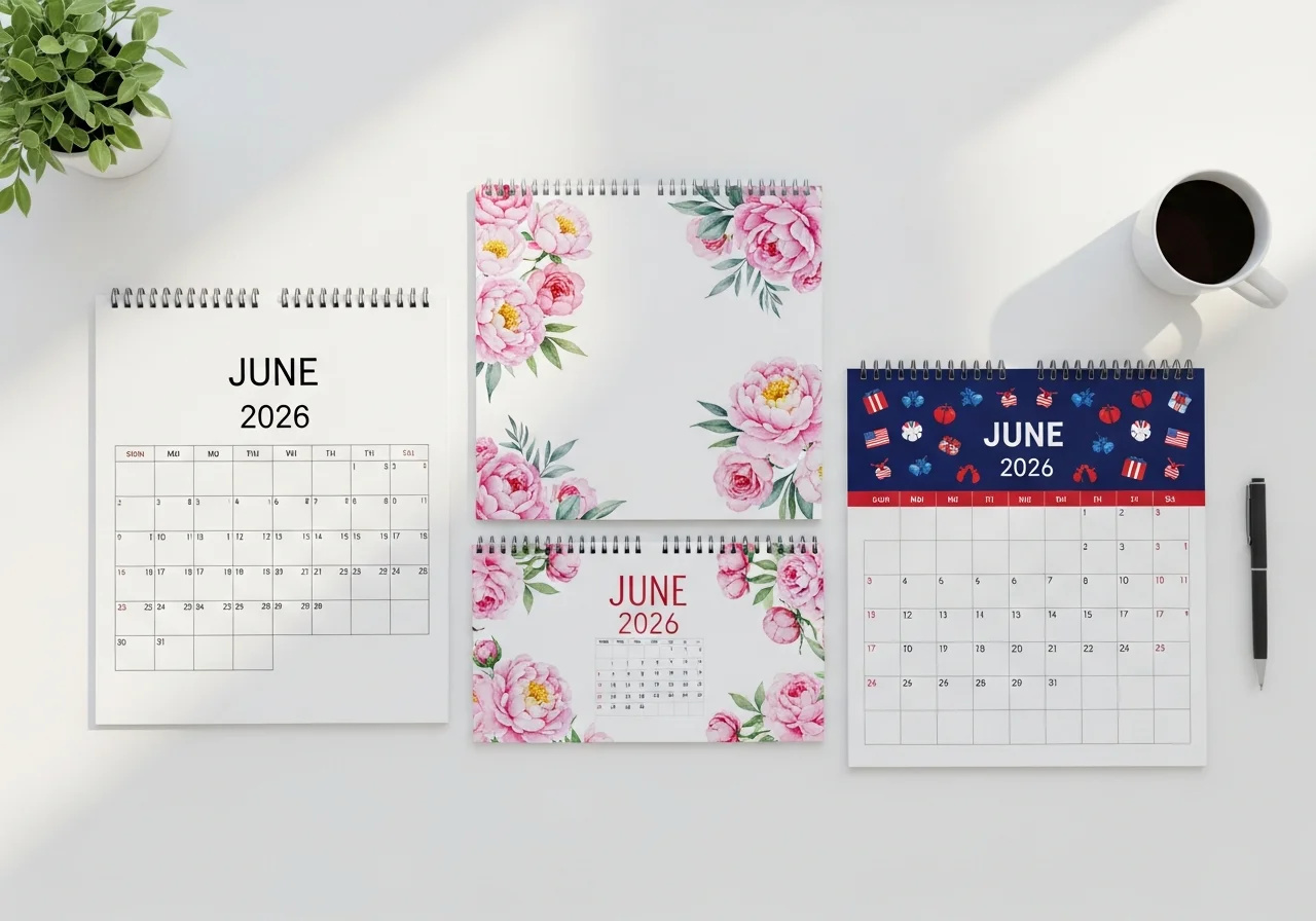 June 2026 Printable Calendar