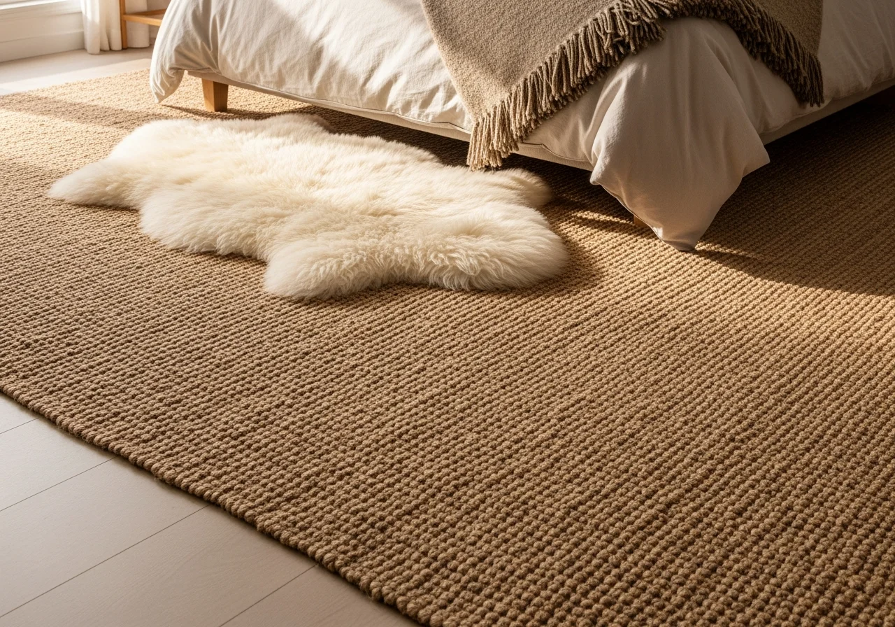 Layer Rugs for Warmth and Texture