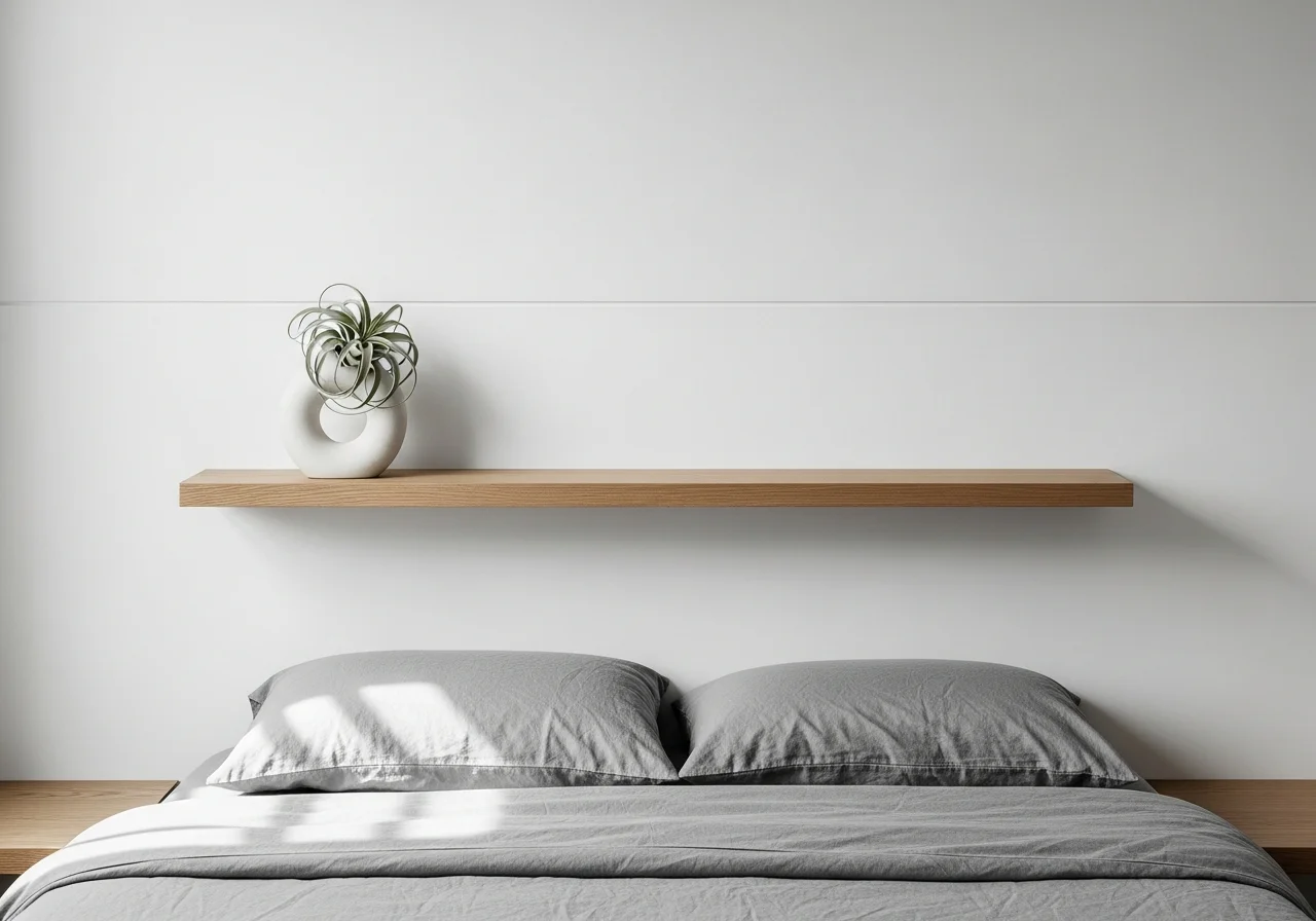 Linear Floating Shelves