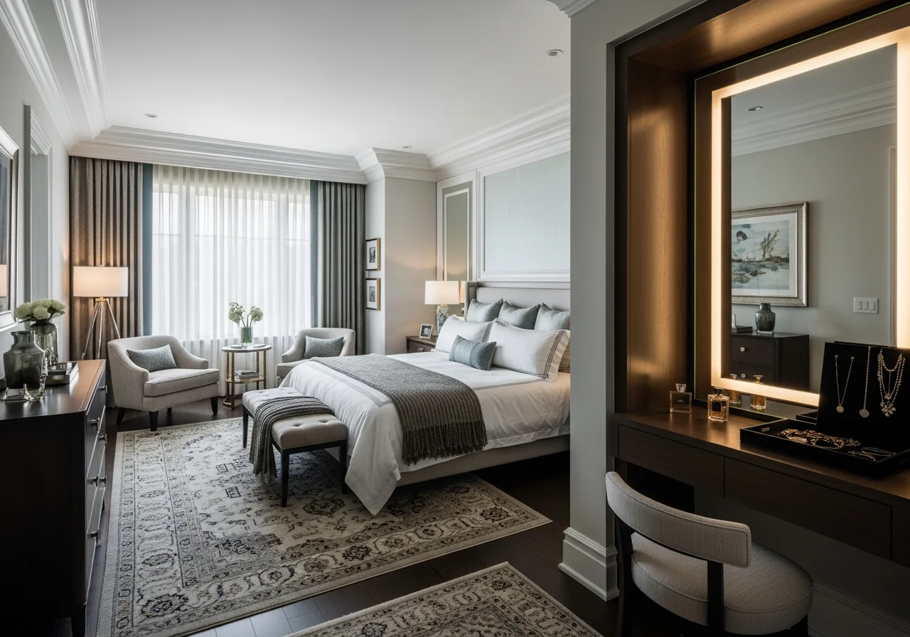 Maximize Luxury in Master Bedroom Suites