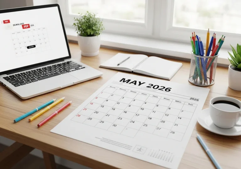 May 2026 Printable Calendar